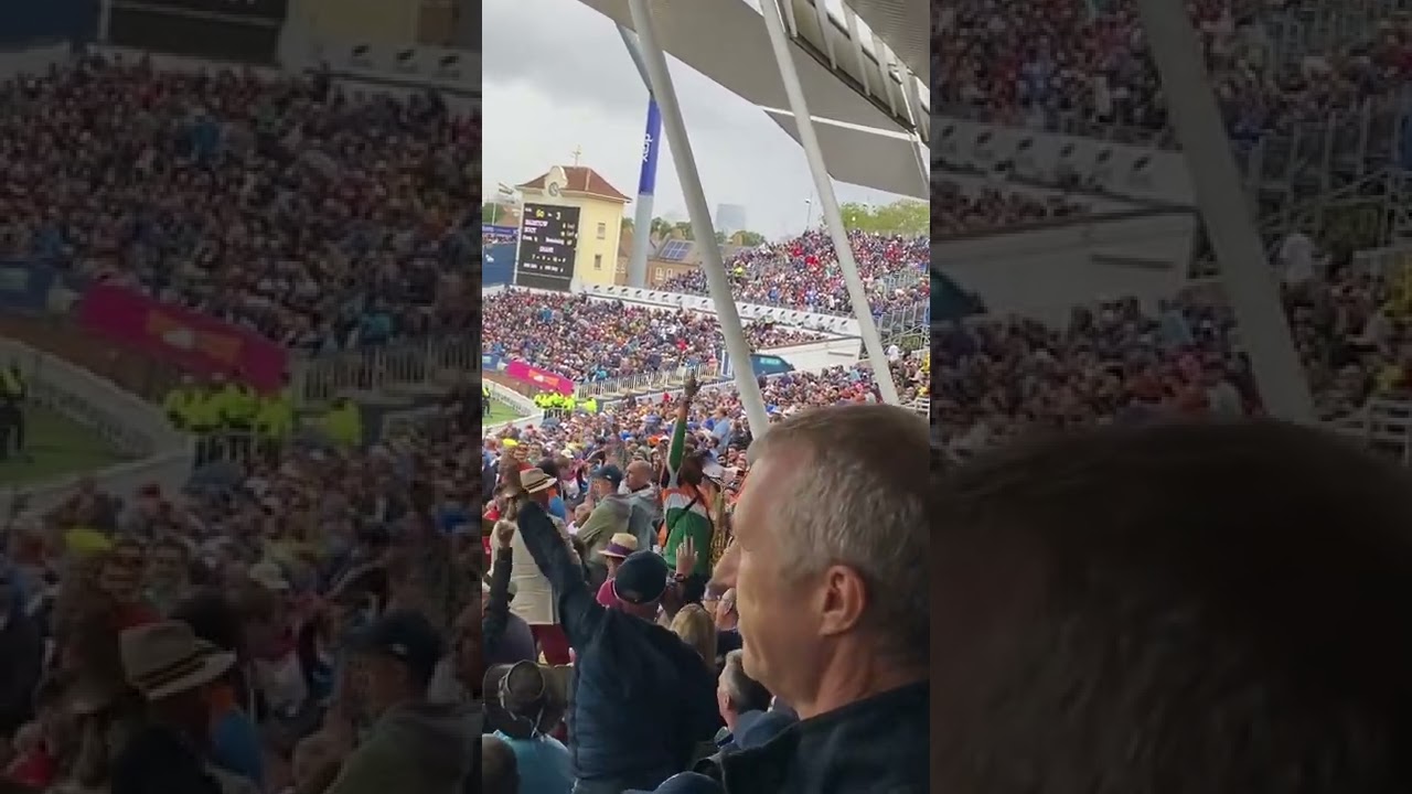 Edgbaston 2022 Bharat Army Barmy SWEET CAROLINE saxophone 