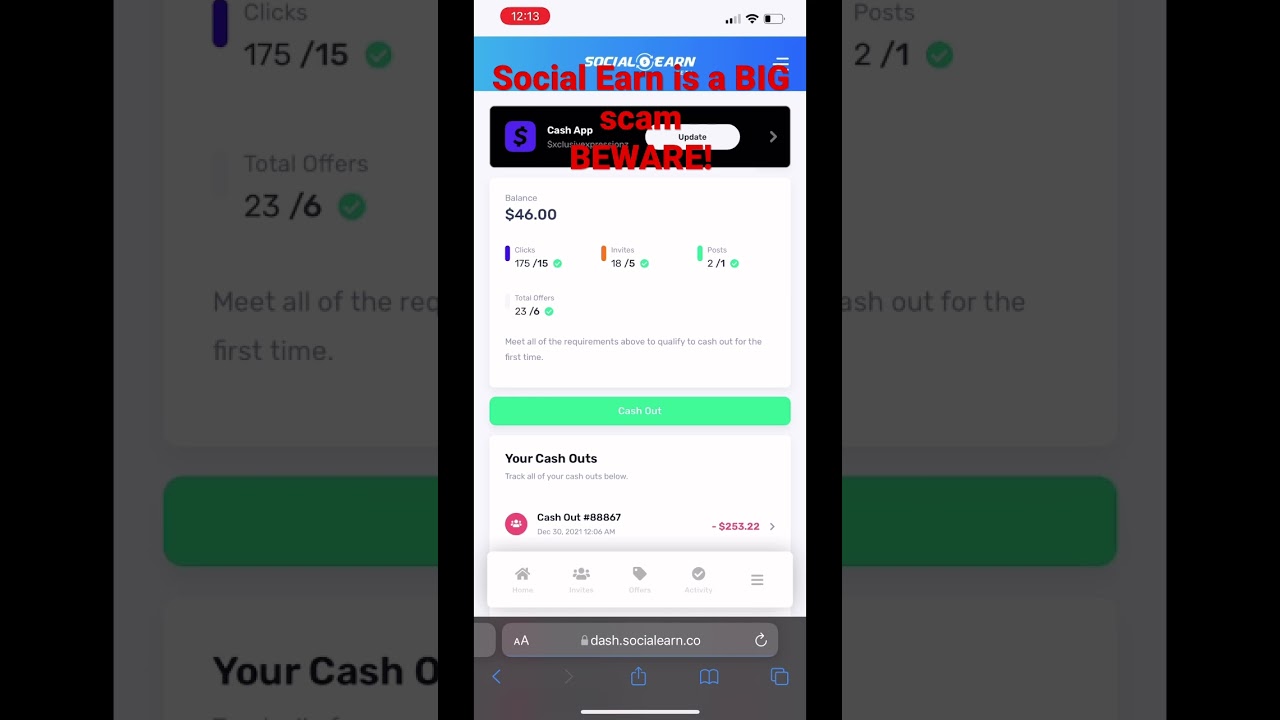 Social Earn Is a Scam!