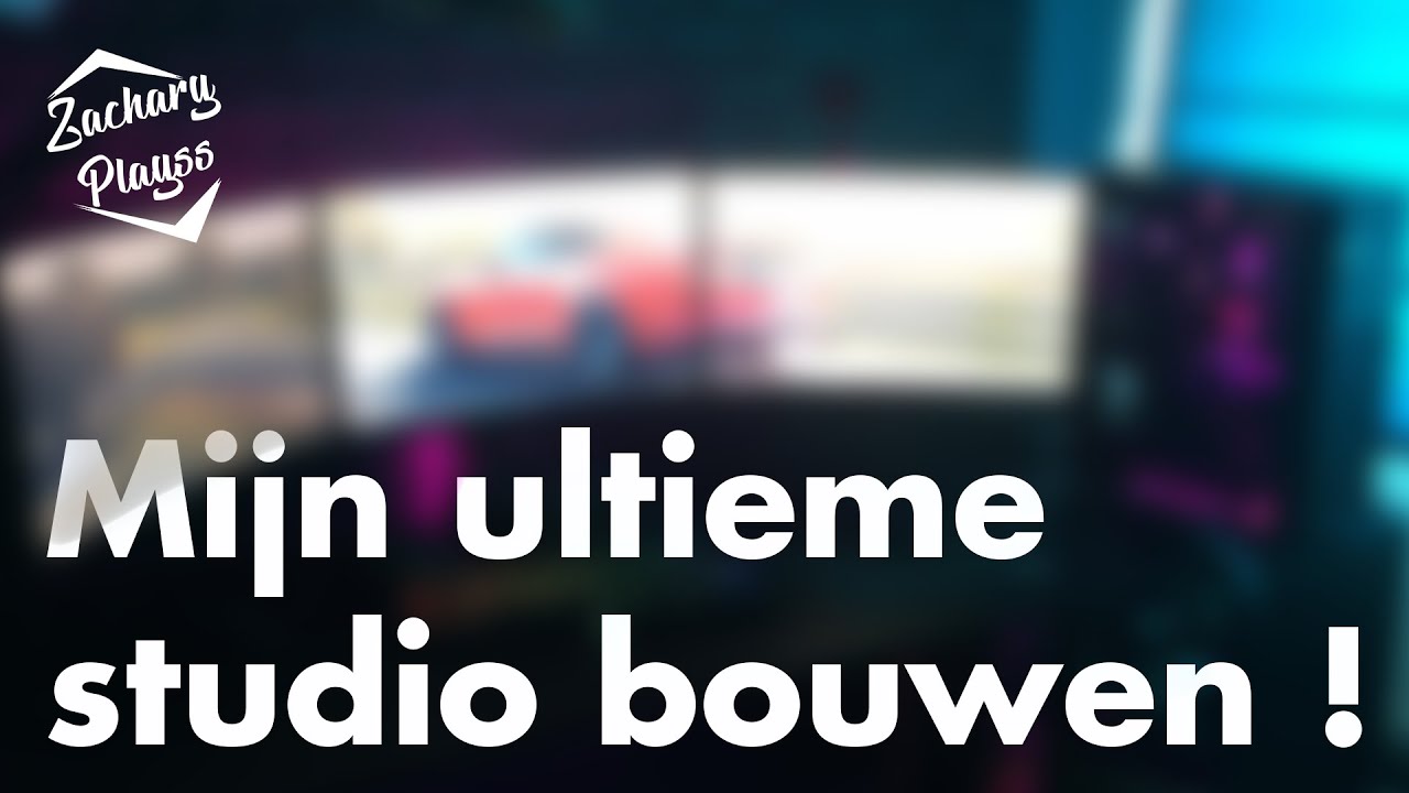 Mijn ultieme studio bouwen !