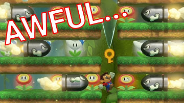 The WORST HOT GARBAGE LEVEL I Have Ever Played Yet — Mario Maker 2 Super Expert (No-Skips)