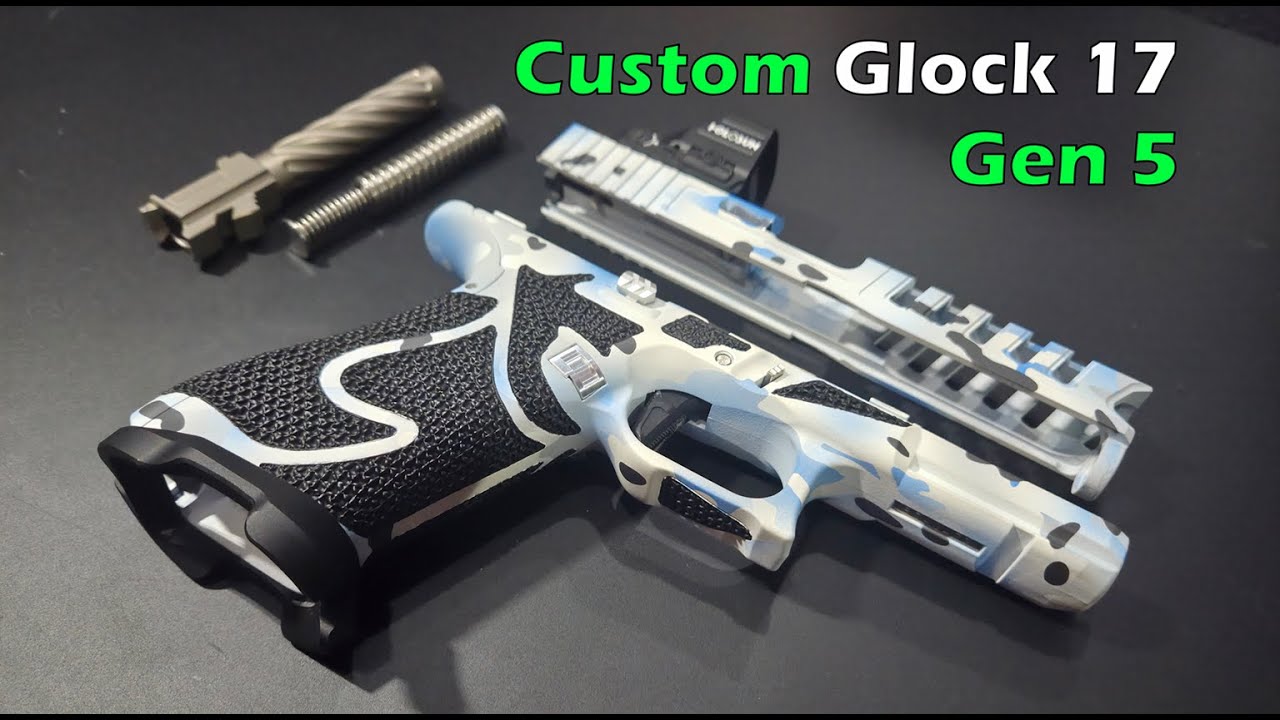 Ultimate Custom Glock 17 Gen 5 - Aesthetic Perfection - YouTube