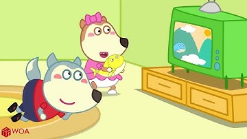 Không xả rác bừa bãi, Pando!   Tuân thủ nội quy trên tàu   Phim hoạt hình Wolfoo tiếng Việt