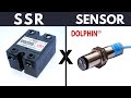SSR Solid State Relay Wiring with Proximity Sensor/Switch and AC Load (220 VAC)