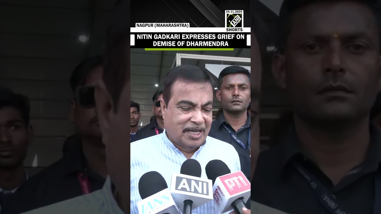 “Had personal connection…” Union Min Nitin Gadkari expresses grief on demise of actor Dharmendra