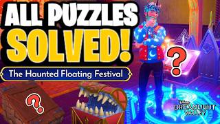 ALL NEW Haunted House Puzzles SOLVED! [2026 Floating Festival GUIDE] | Dreamlight Valley