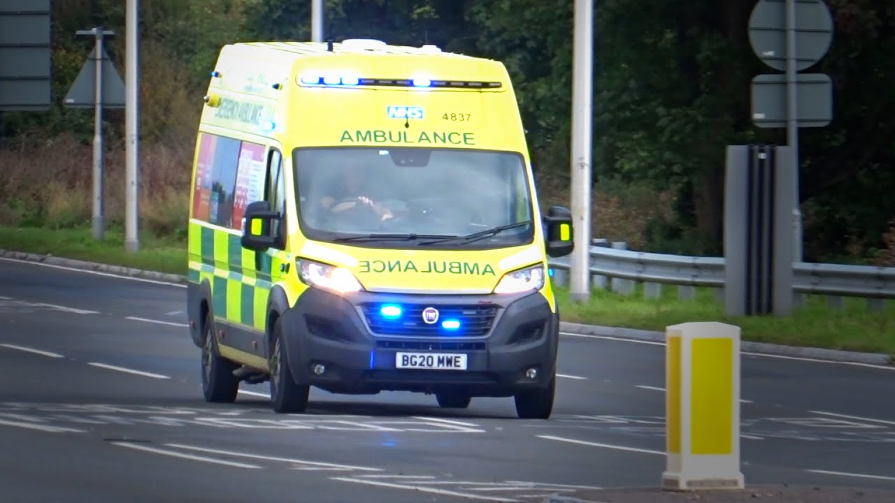 NEW WMAS Ambulance on Emergency Patient Transfer to Gloucester YouTube