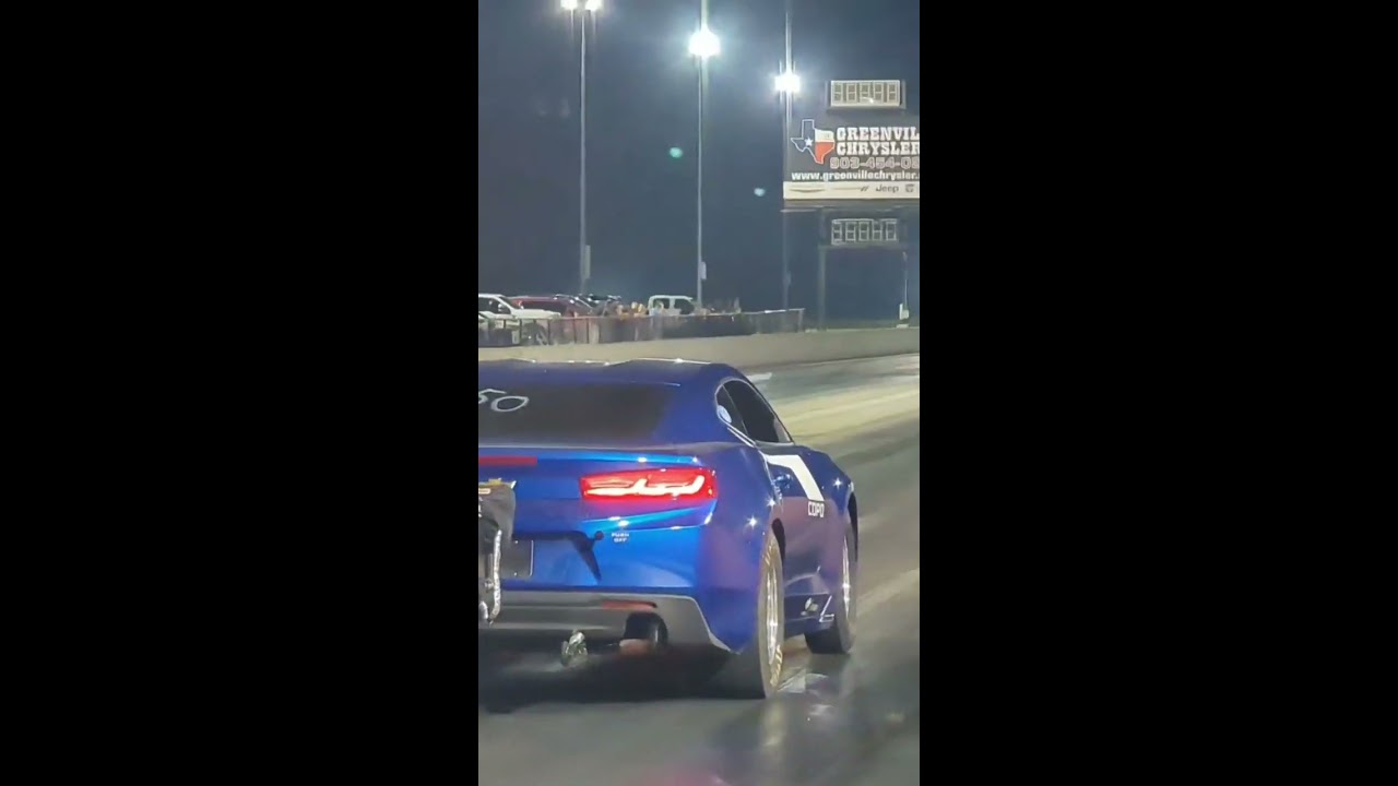 Fast COPO Camaro Launch Awesome 