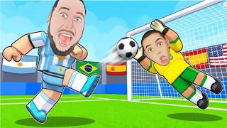 WE PLAY THE BEST WORLD CUP FOOTBALL GAME ON ROBLOX screenshot 3