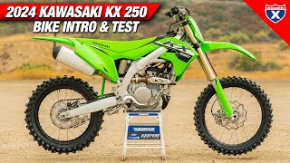 'The Chassis is Where This Shines!' - 2024 Kawasaki KX 250 Bike Intro | Racer X Films