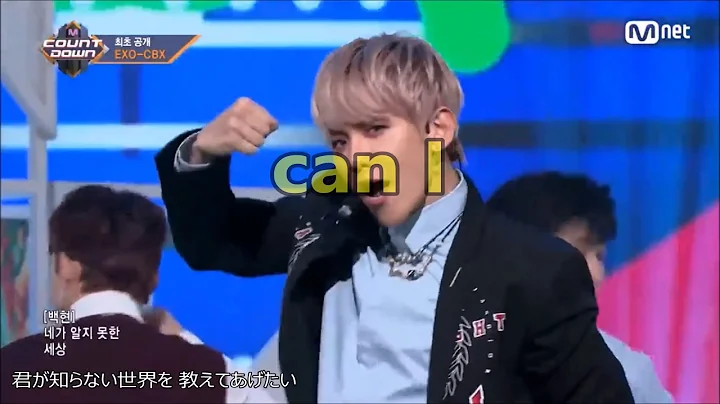 [修正版]【日本語字幕】EXO-CBX 花요일 Blooming Day 応援法(掛け声)