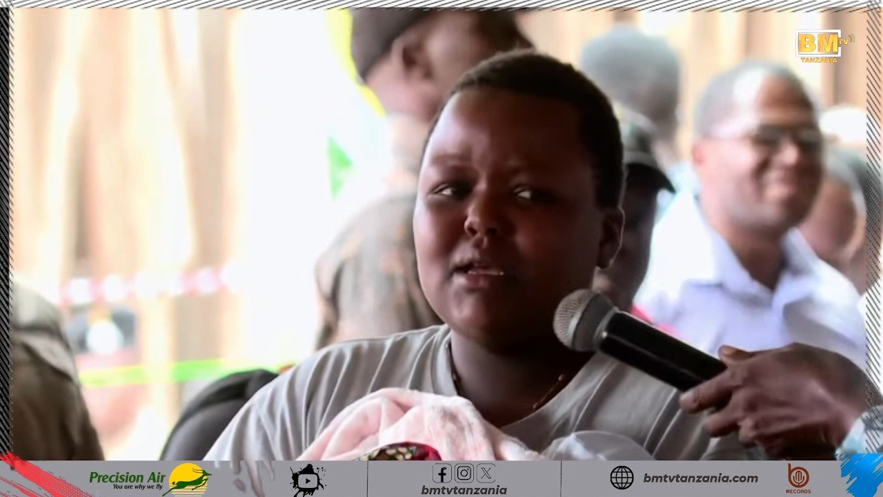 BINTI HUYU AMLIZA Waziri Mwigulu Mbele ya Wananchi