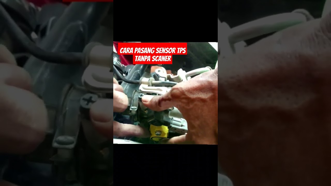 cara pasang sensor tps tanpa scaner