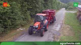 Kubota M7060 Traktor im AGRARTECHNIK-Maschinentest