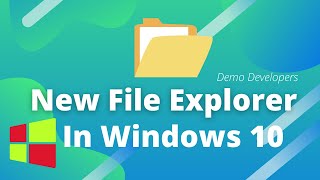 New File Manager For Windows 10 | How To Open | Demo Developers screenshot 4