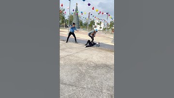 Cướp xe ban ngày gặp ngây bảo vệ khu chợ đêm và cái kết buồn cho tên cướp @LongGiang95