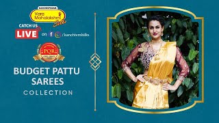 EXCLUSIVE BUDGET PATTU SAREES COLLECTION @WEAVERS PRICE | Kancheepuram Varamahalakshmi Silks