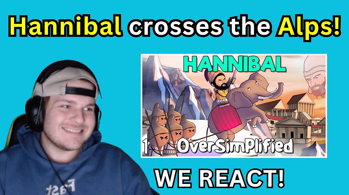The Second Punic War - Part 1 - OverSimplified Reaction