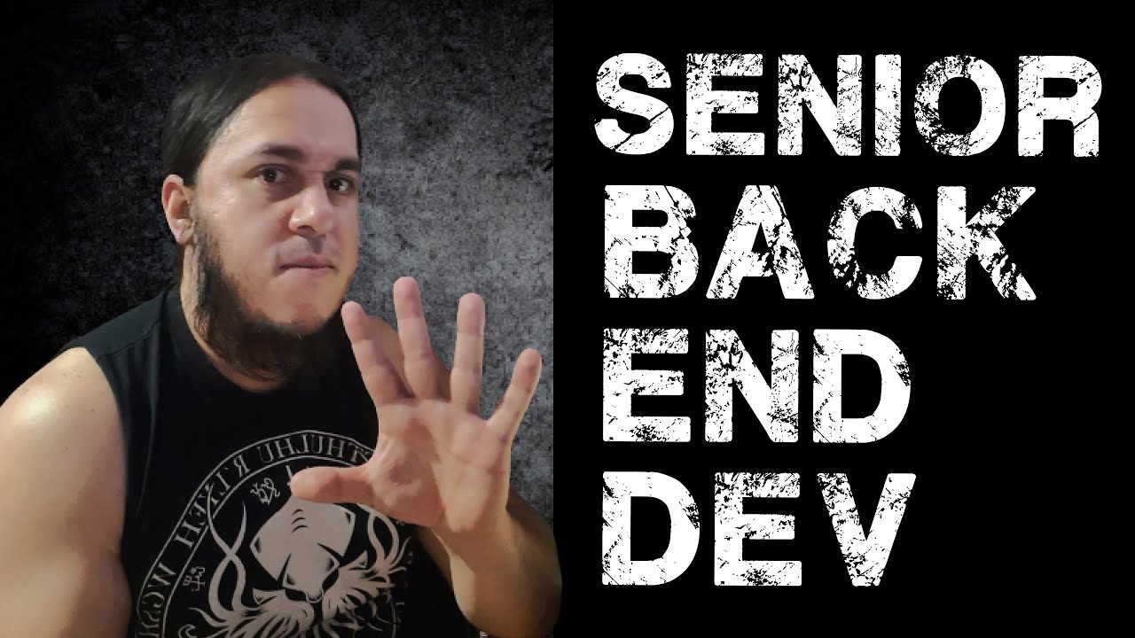 5 COSAS que debes saber como Programador Backend SENIOR - YouTube