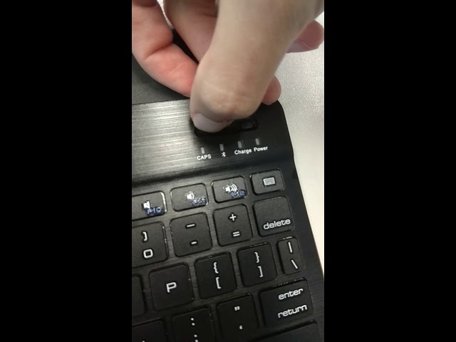 Bluetooth Keyboard not working.