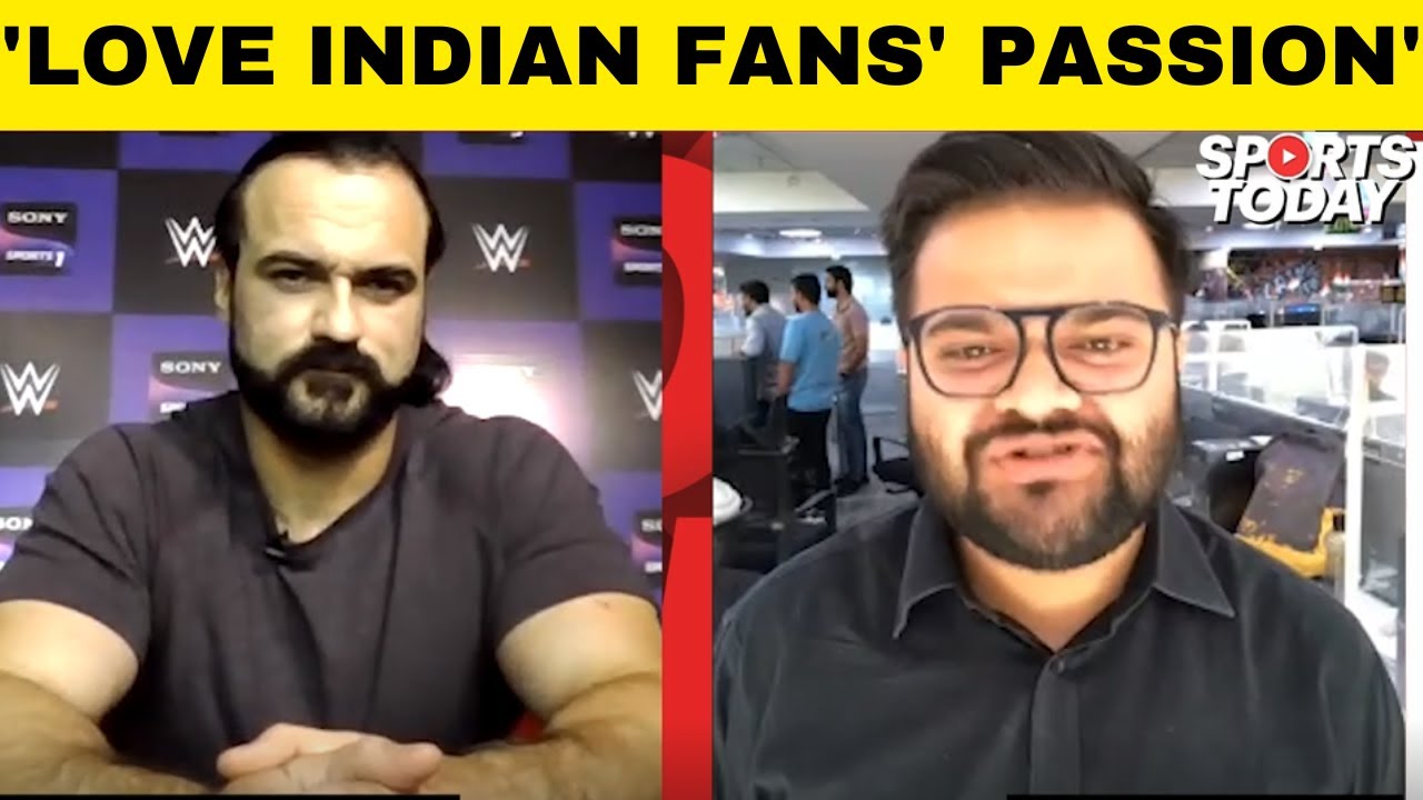 DREW MCINTYRE EXCLUSIVE: It's my personal mission to get a WWE stadium show in India | Sports Today