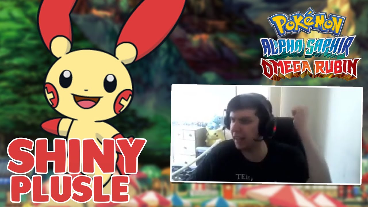 POKÉMON OMEGA RUBIN: Shiny Plusle [Twitchmitschnitt]