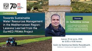 Towards Sustainable Water Resources Management in the Mediterranean Region: OurMED PRIMA Project