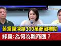 藍黨團凍結300萬商圈補助 綠轟：為何為難商圈？