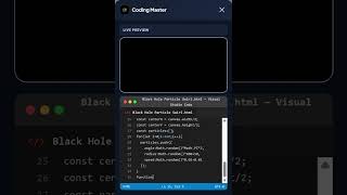 Black Hole Swirl #codingmaster #programming #developer #css #html #umservicesofficial #javascript