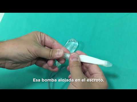 Funcionamiento de una prótesis de pene