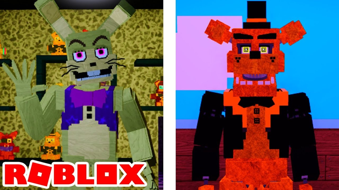 Becoming New Glitchtrap And Golden Freddy In Roblox Fazbear S Revamp Youtube - glitch trap roblox