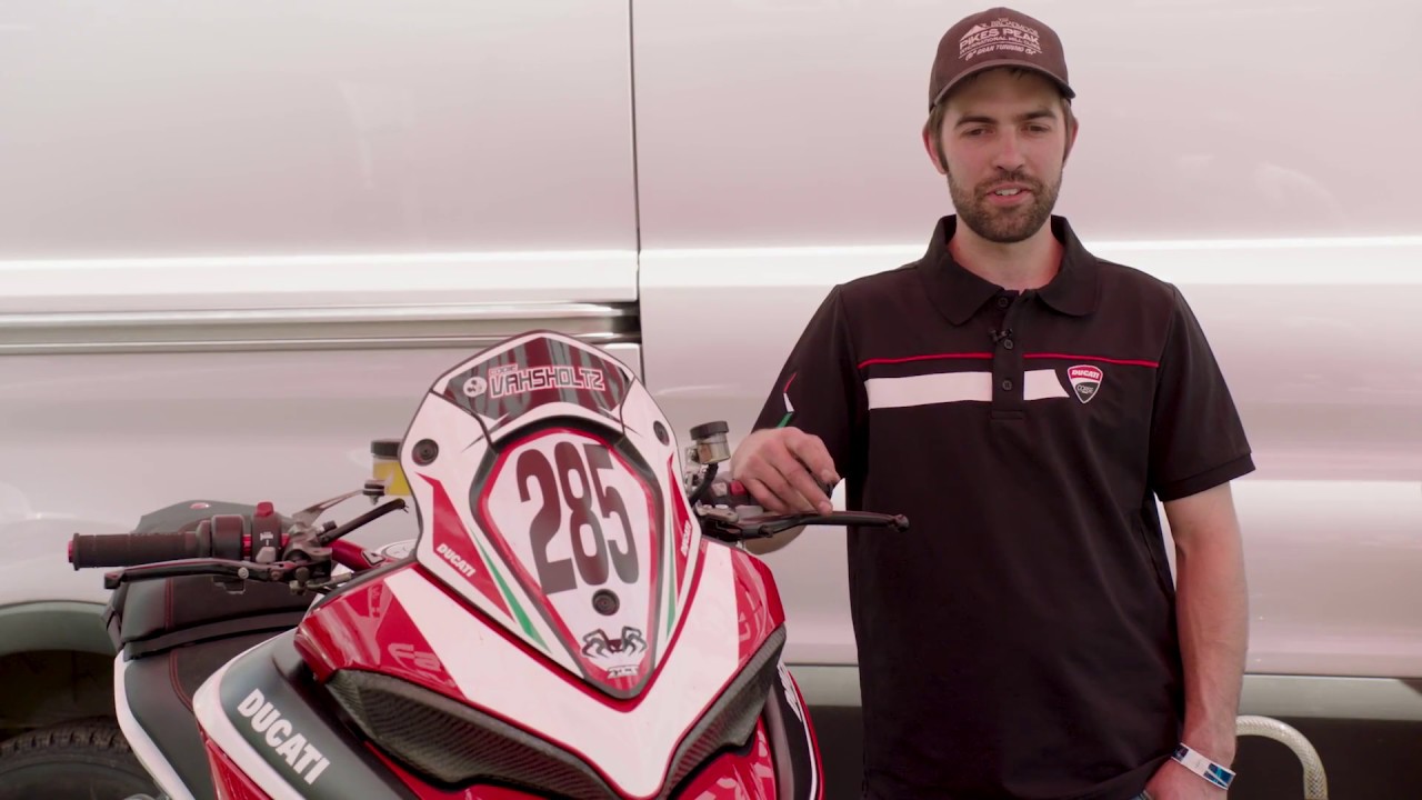 Codie Vahsholtz — 2018 Ducati Team Racer for Pikes Peak Hill Climb