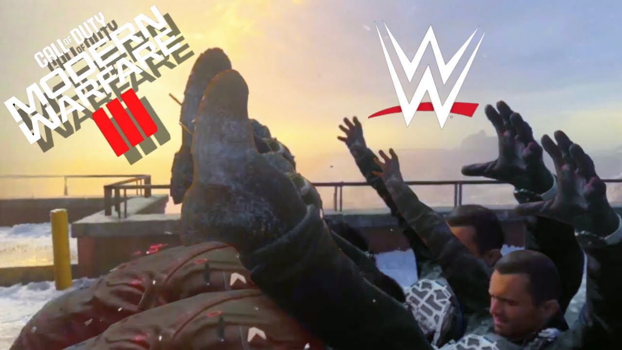 *New* WWE Slam DeathMatch GameMode Is Ridiculous - MW3 *Gameplay*