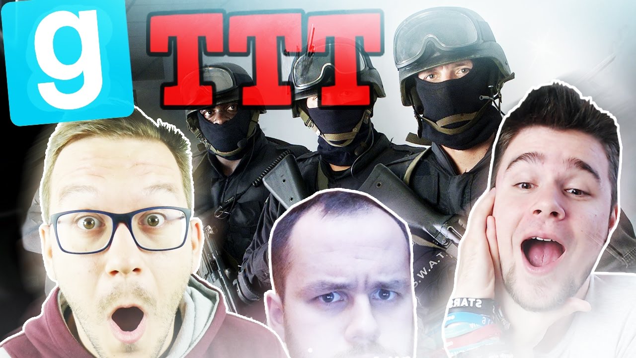 WJAZD POLSKIEJ POLICJI! | Garry's mod (With: EKIPA) #476 - TTT [#71] #Bladii #Po polsku