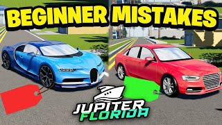 Mistakes BEGINNERS MAKE In Jupiter Florida! (ROBLOX)