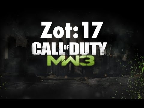 [MW3]スーパープレーヤーじゃなくても！ #17: 感染ゲームの快感、投げナイフ　サクッ