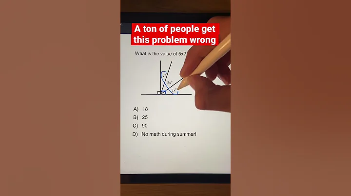 Missing Angles Geometry Problem | Tricky Math Question | JusticeTheTutor #maths #math #shorts