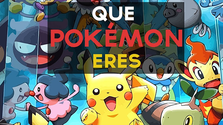 Test ¿Que POKÉMON eres tú? | Tests Divertidos