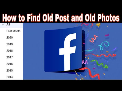 Cara Cari Old Posts on Facebook | Cara Cari Foto Old di Facebook