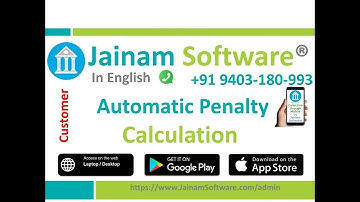 How to Add Penalty Charges in Loan Software | Jainam Software for NBFCs & Lenders