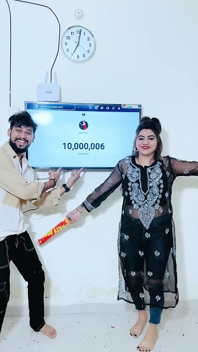 हो गये मेरे 10 million 🥳🤩 #youtubeshorts #comedy #viral #funny #drama #biwino1 #kajalsoni ￼#shorts
