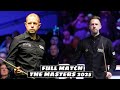 Judd Trump vs Barry Hawkins | The Masters 2025 | Day 3 | Full Match Highlights