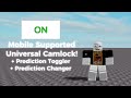 Mobile universal camlock  prediction enabler and changer