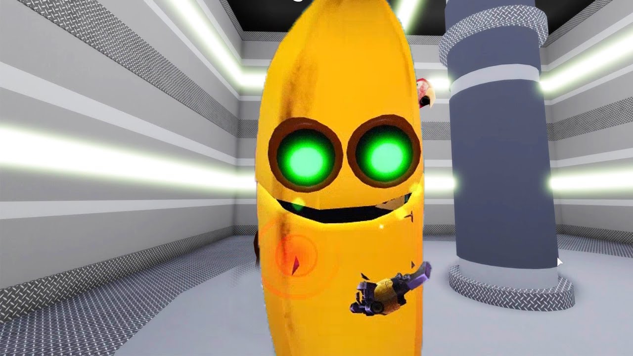 Evil Banana Jumpscare - Roblox Banana Eats 