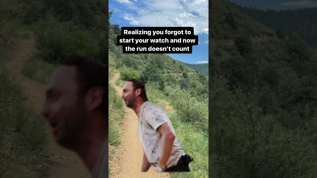 The worst feeling when you’re on a run 