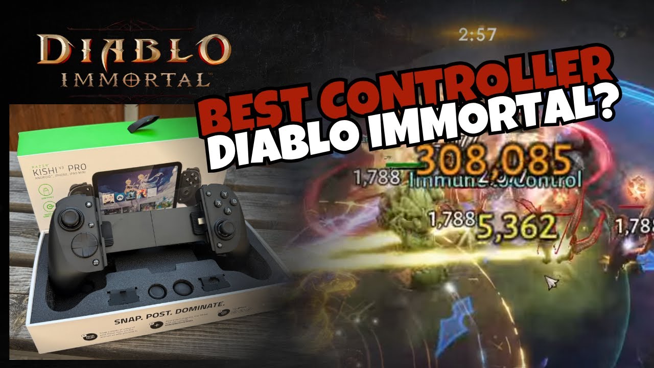Diablo Razer Razer Kishi V3 Pro Unboxing + Diablo Immortal Test! - YouTube