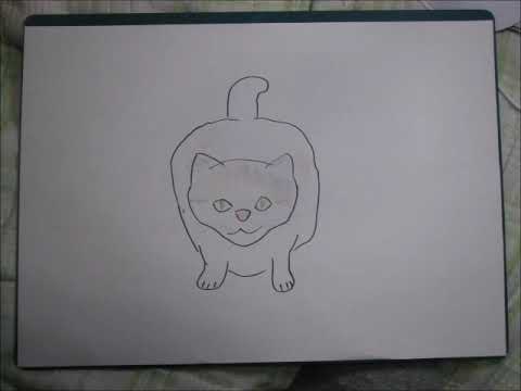 猫のゆいさん // Yui the cat #eテレ0655,#あたしねこ,#drawing,#cats