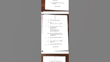 Partial Differential Equations and Their Numerical Solutions | M. Sc. main Examination 2022 paper |