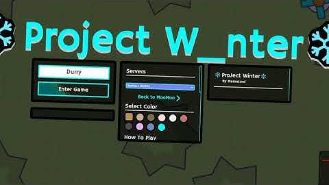 MooMoo.io Mod | Project Winter | Download Link In Bio |