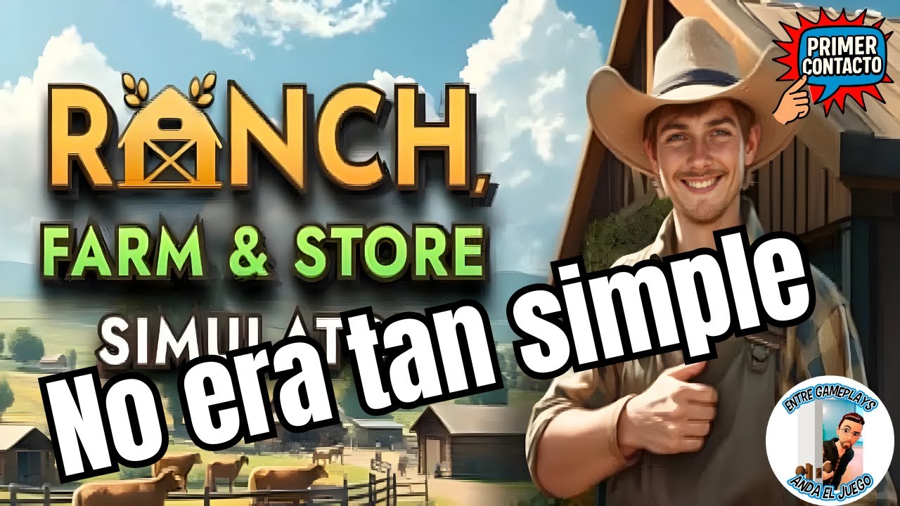 Pensé que sería simple… y me desbordó 😅 | Ranch, Farm & Store Simulator