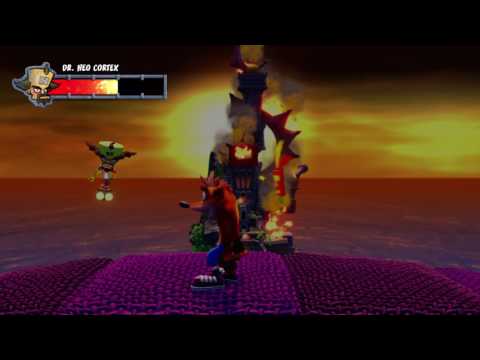 How to defeat Dr. Neo Cortex Walkthrough Crash Bandicoot N. Sane Trilogy